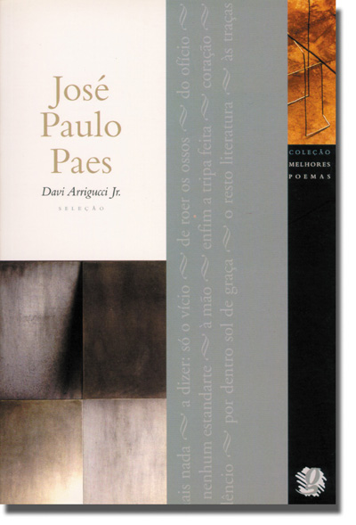 Melhores Poemas José Paulo Paes